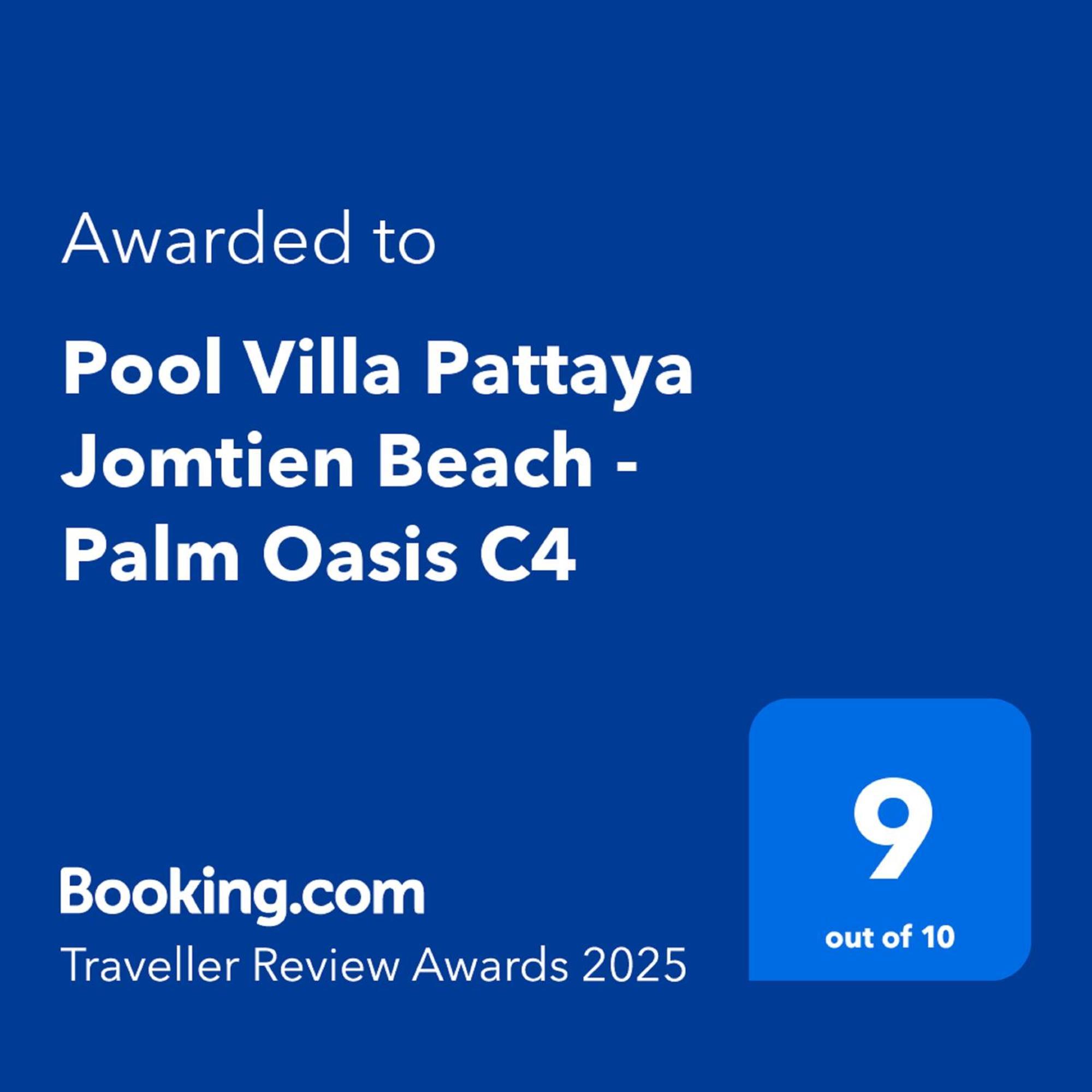 Pool Villa Pattaya Jomtien Beach - Palm Oasis C4 외부 사진